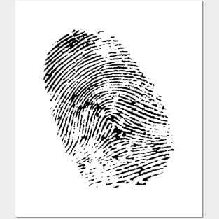 Fingerprint Posters and Art